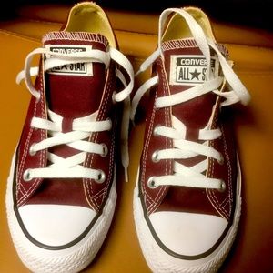 Burgundy chucks!